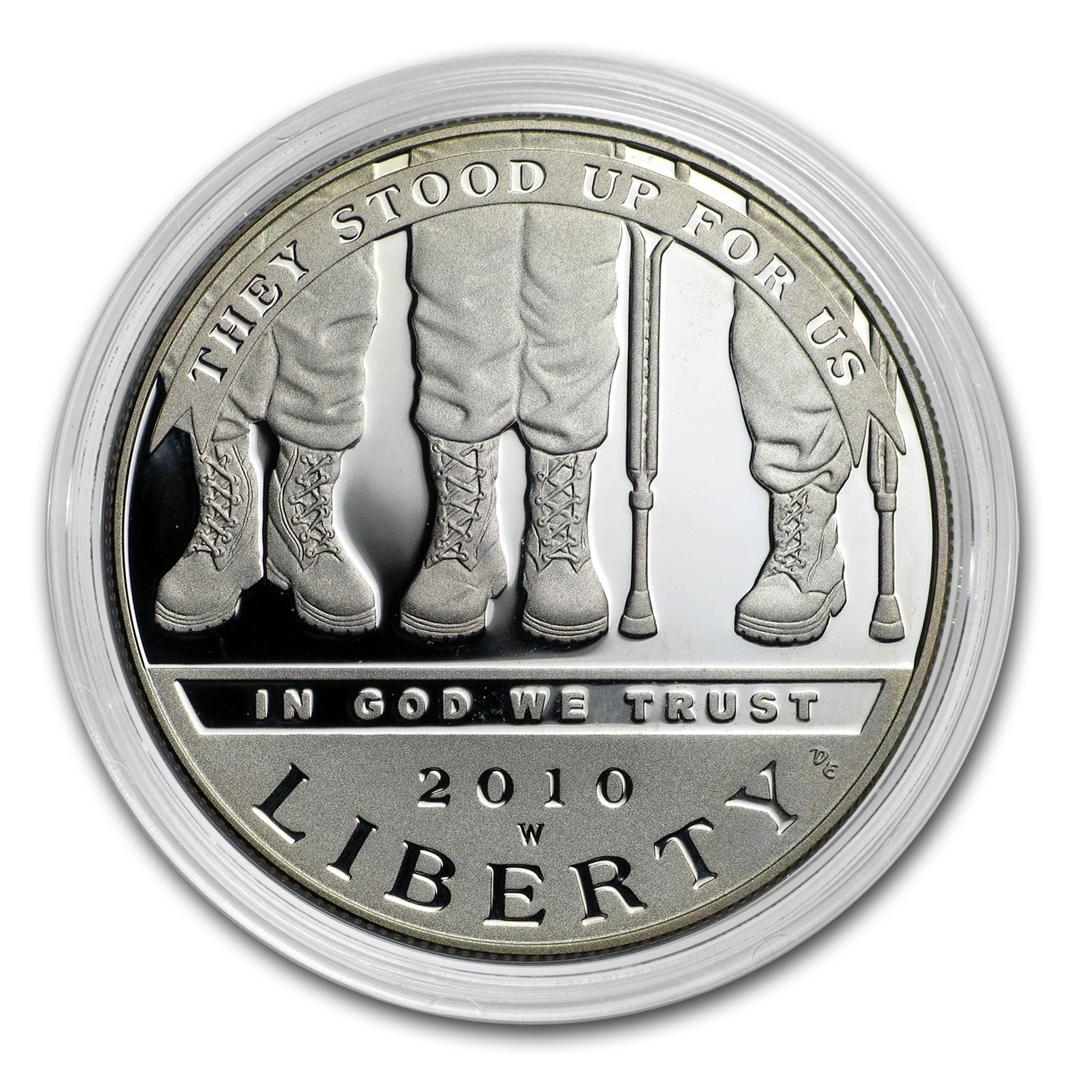 Buy 2010-W Disabled Veterans $1 Silver Comm Prf