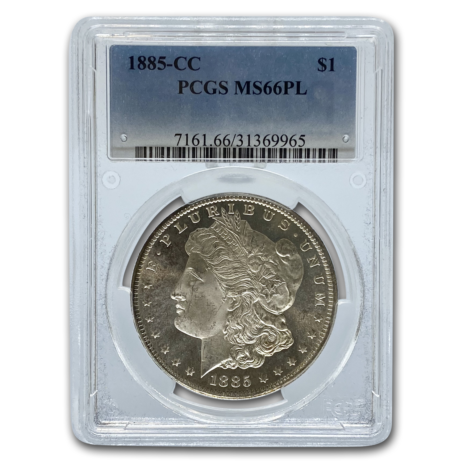 Buy 1885-CC Morgan Dollar PL MS-66 PCGS - Click Image to Close