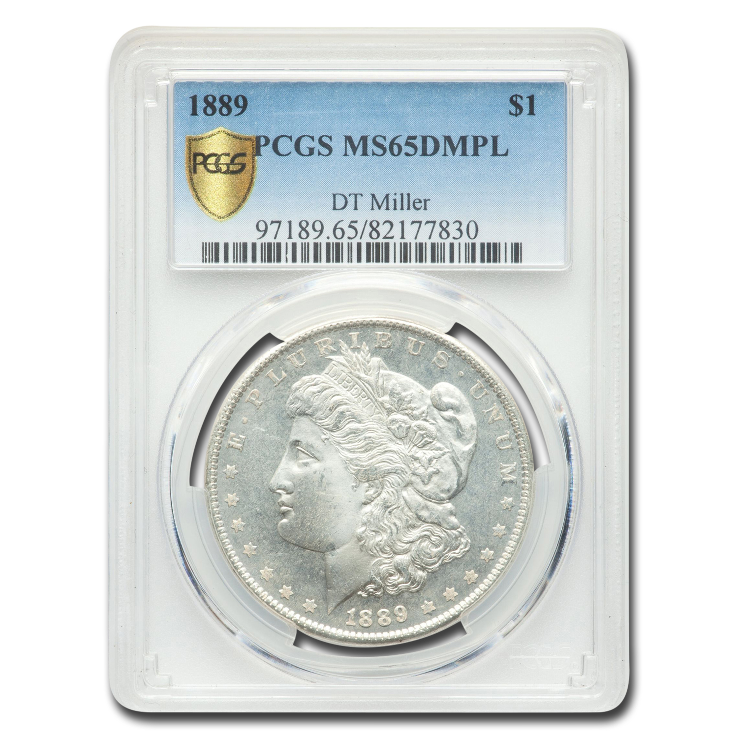 Buy 1889 Morgan Dollar MS-65 DMPL PCGS - Click Image to Close