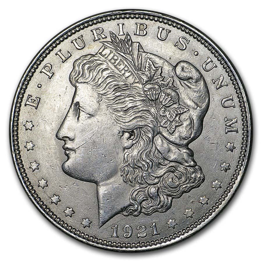 Buy 1921 Morgan Silver Dollar BU