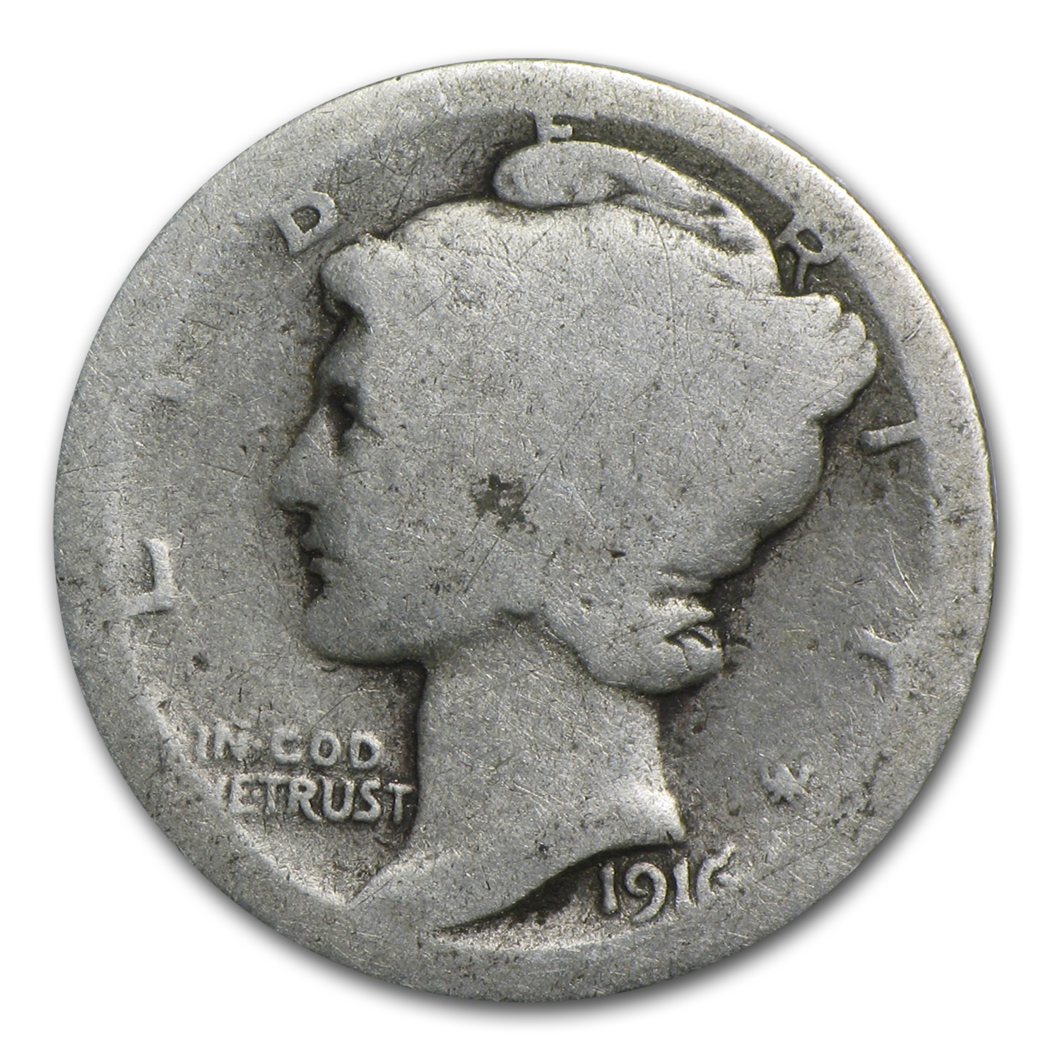 Buy 1916-D Mercury Dime AG