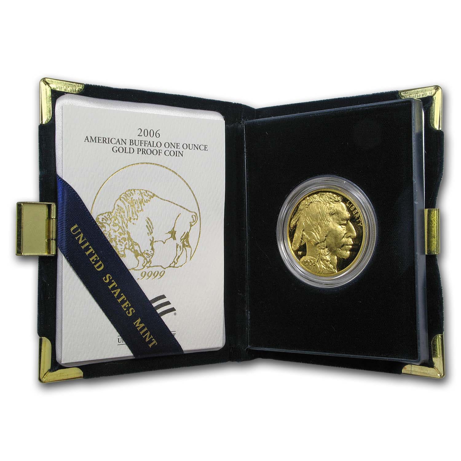 Buy Random Year 1 oz Proof Gold Buffalo (w/Box & COA)