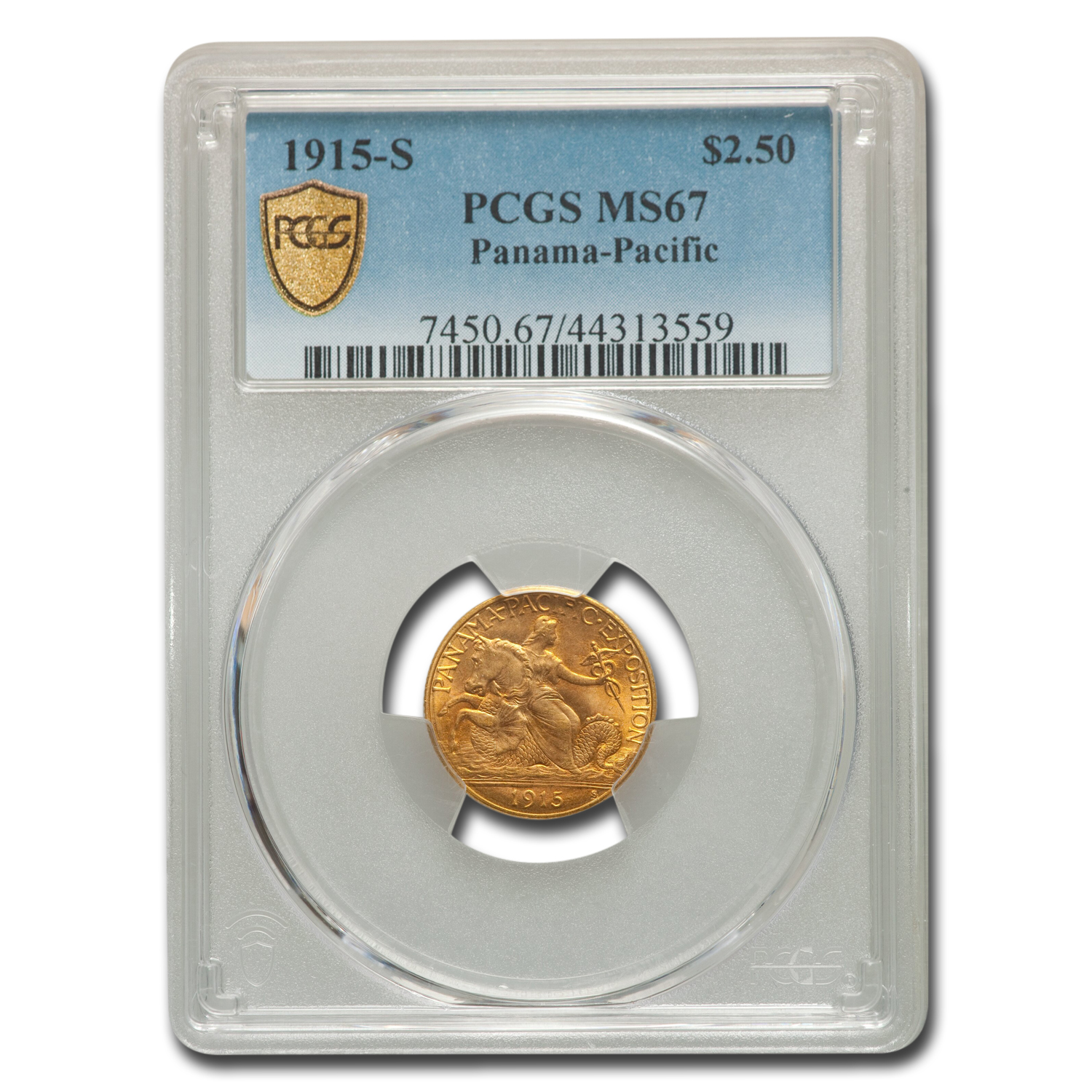 Buy 1915-S Gold $1.00 Panama-Pacific MS-67 PCGS