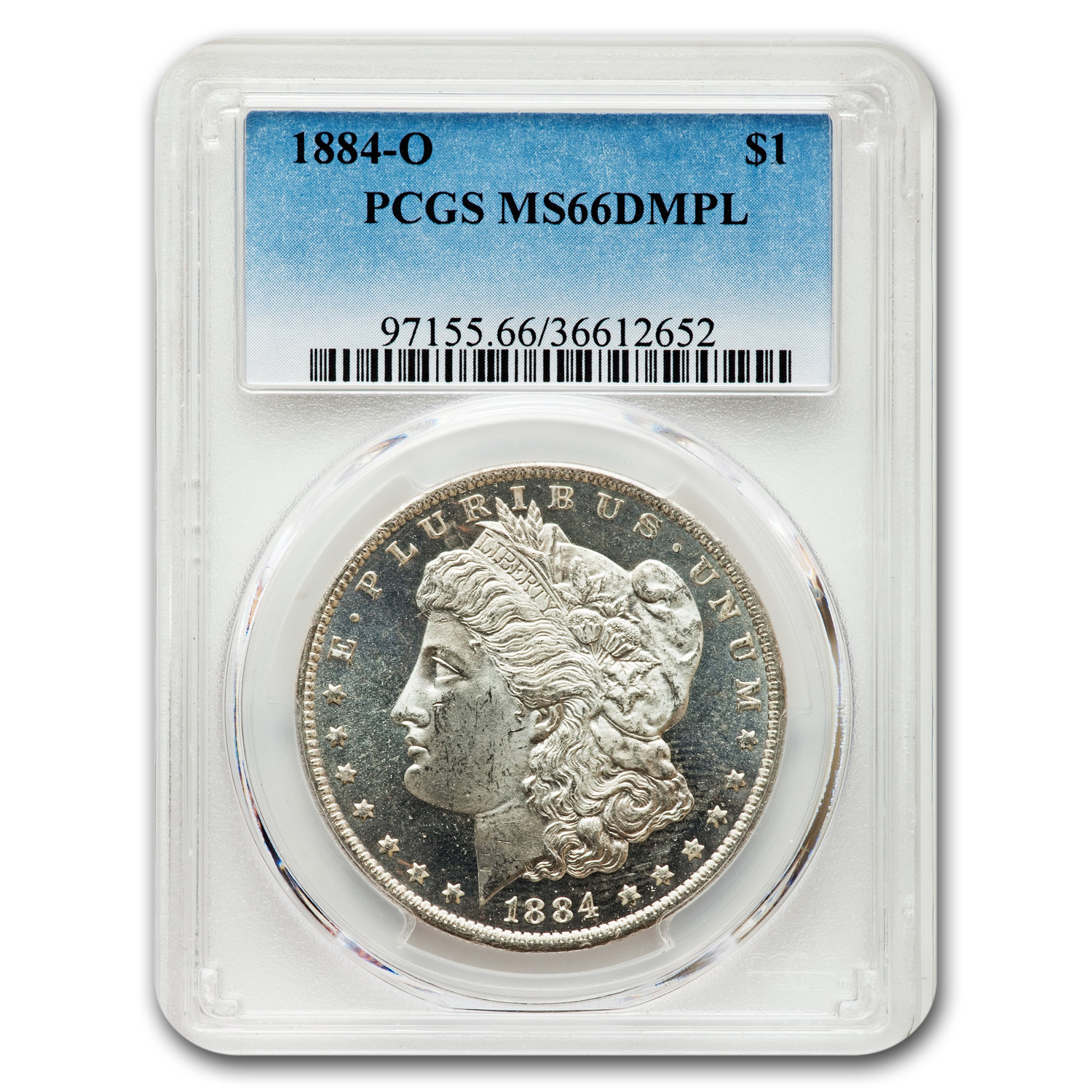 Buy 1884-O Morgan Dollar MS-66 DMPL PCGS - Click Image to Close