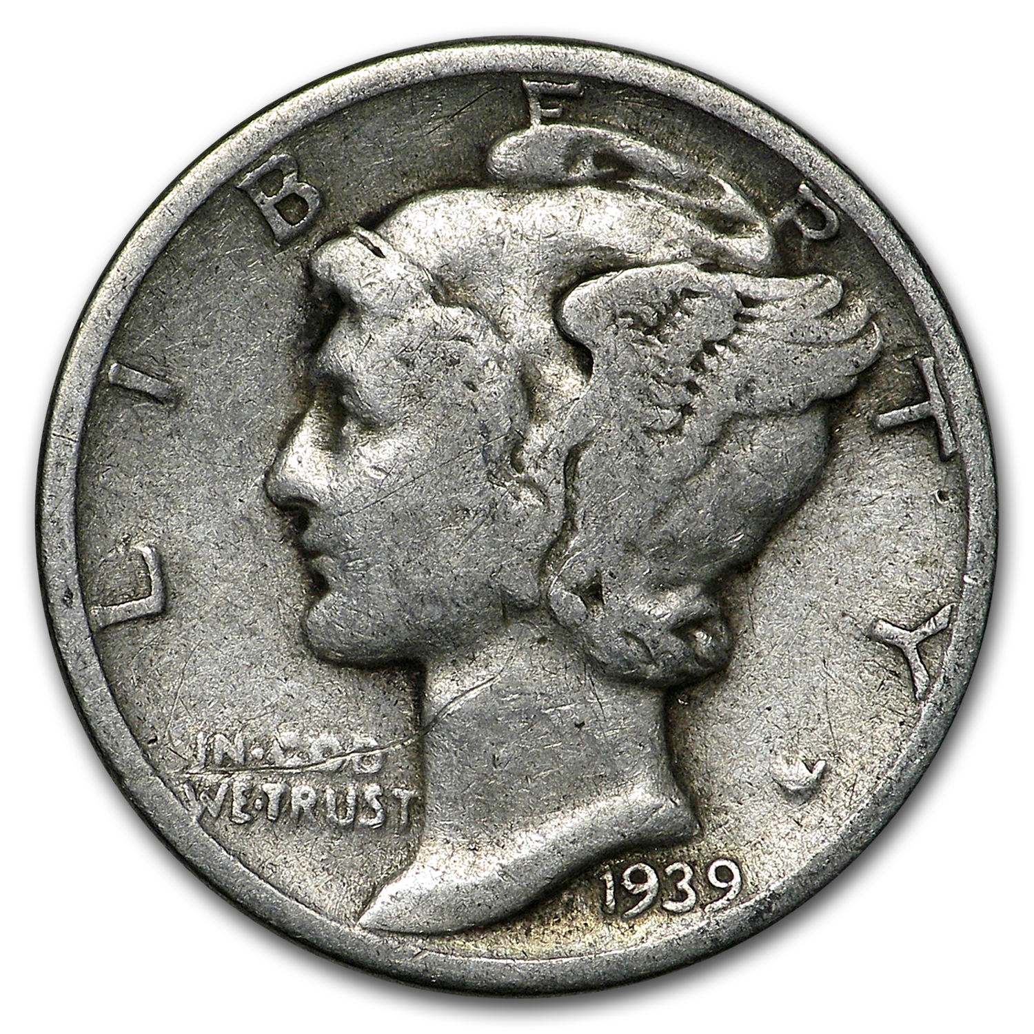 Buy 1939 Mercury Dime Good/VF