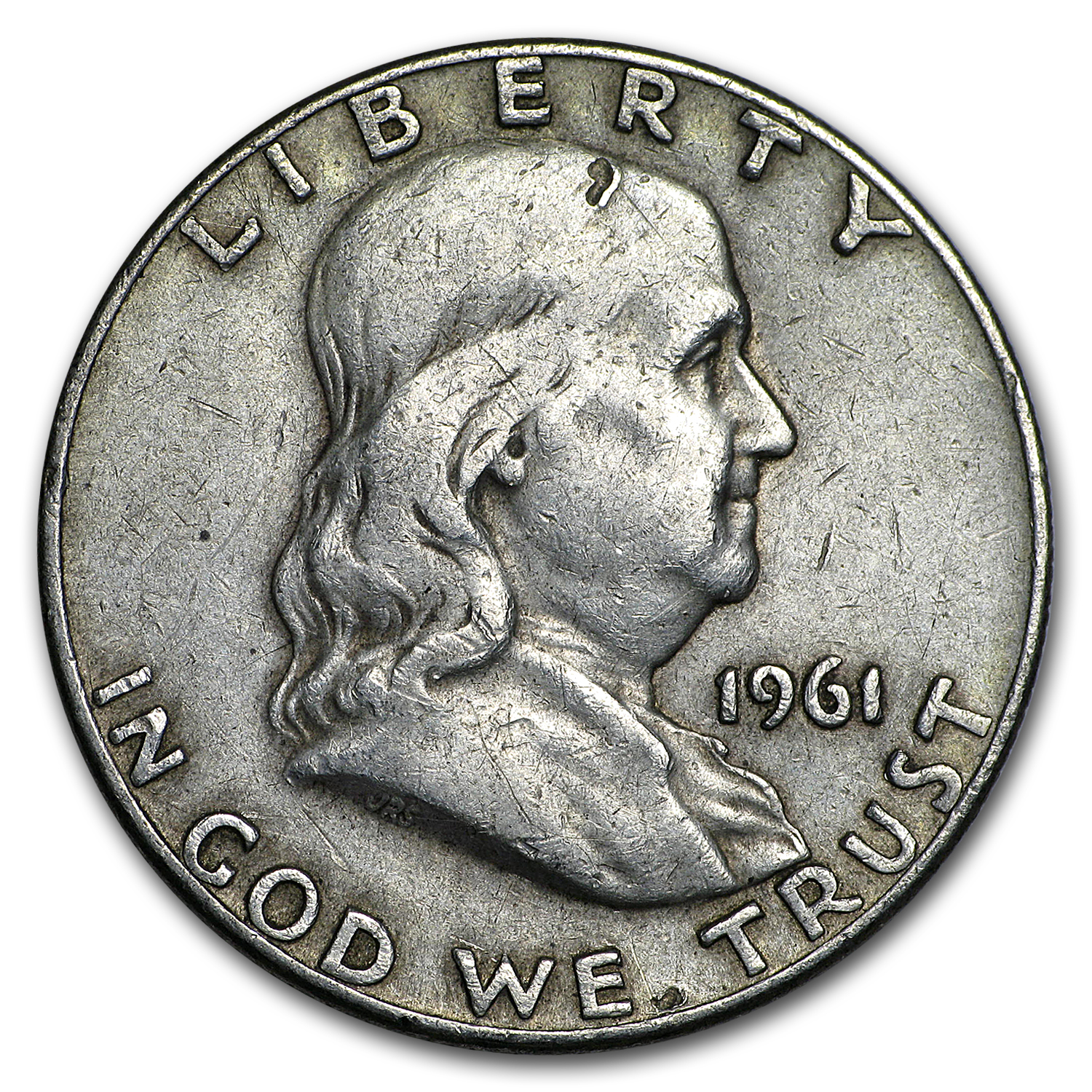 Buy 1961-D Franklin Half Dollar Fine/AU