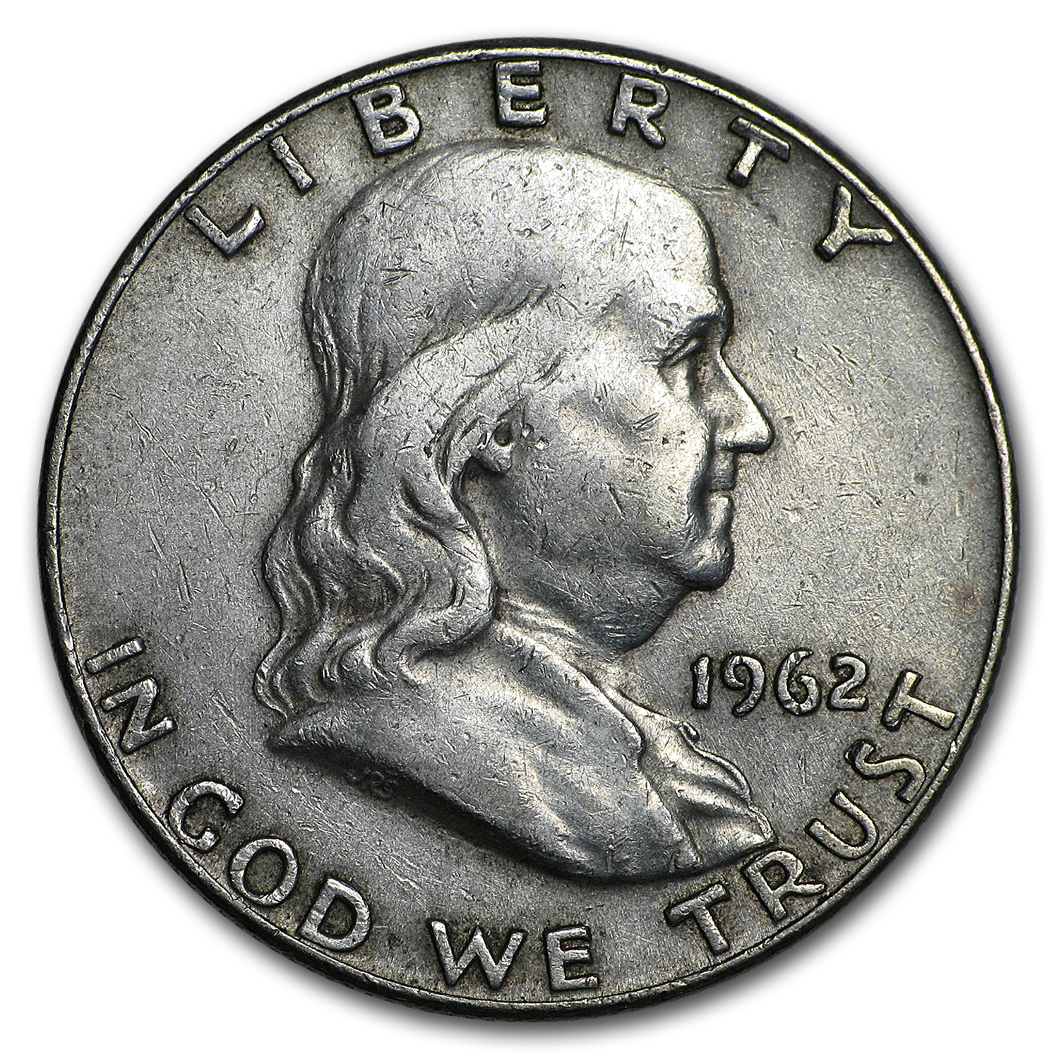 Buy 1962-D Franklin Half Dollar Fine/AU
