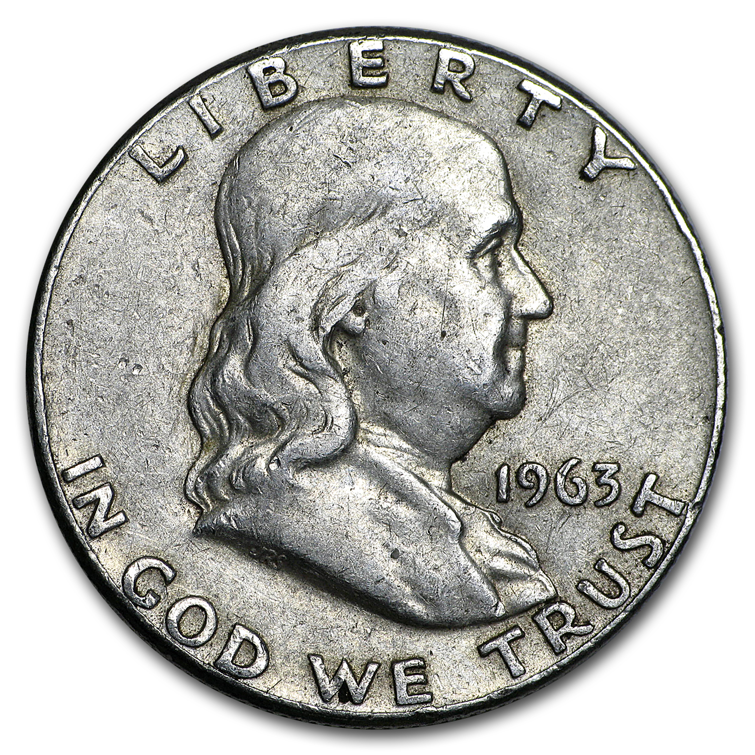 Buy 1963 Franklin Half Dollar Fine/AU