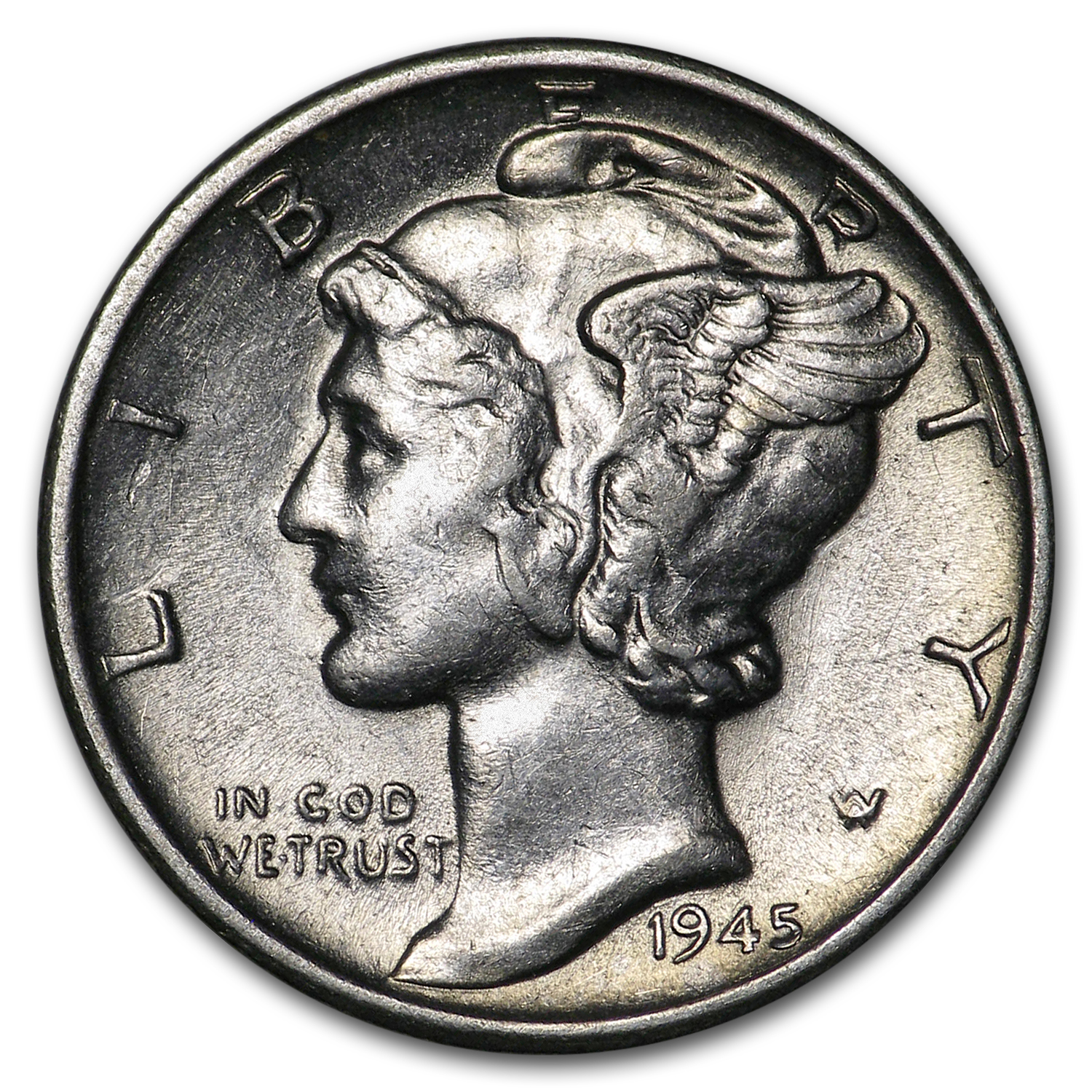 Buy 1945-S Mercury Dime AU