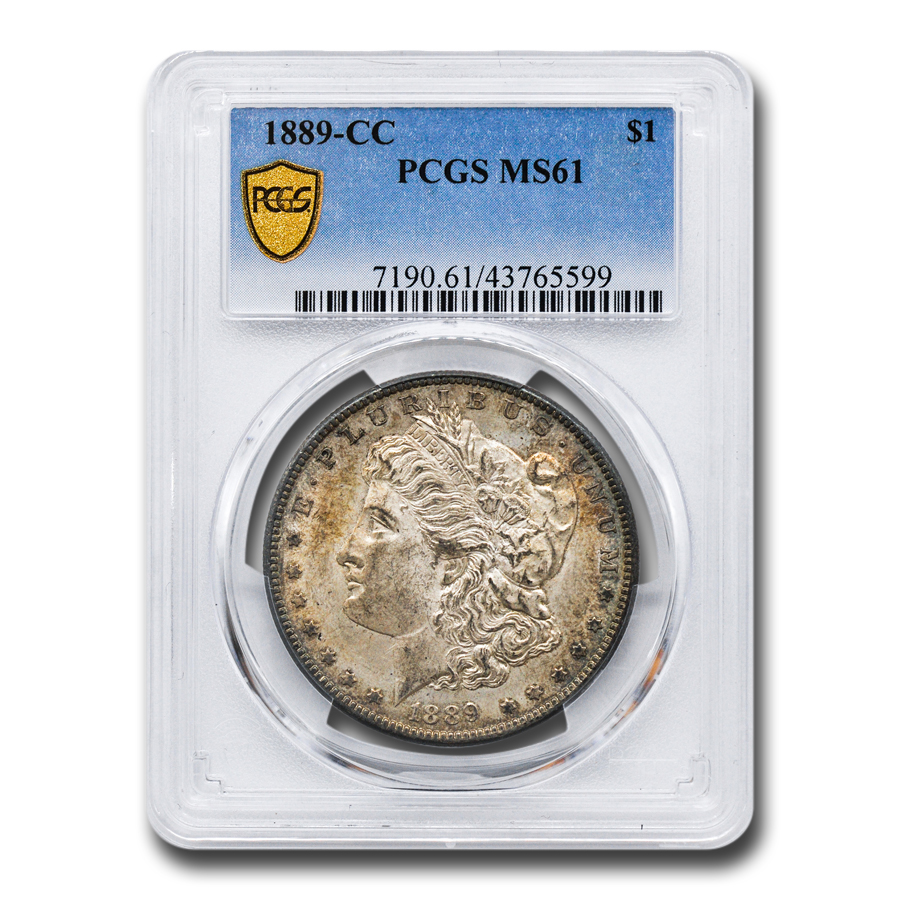 Buy 1889-CC Morgan Dollar MS-61 PCGS