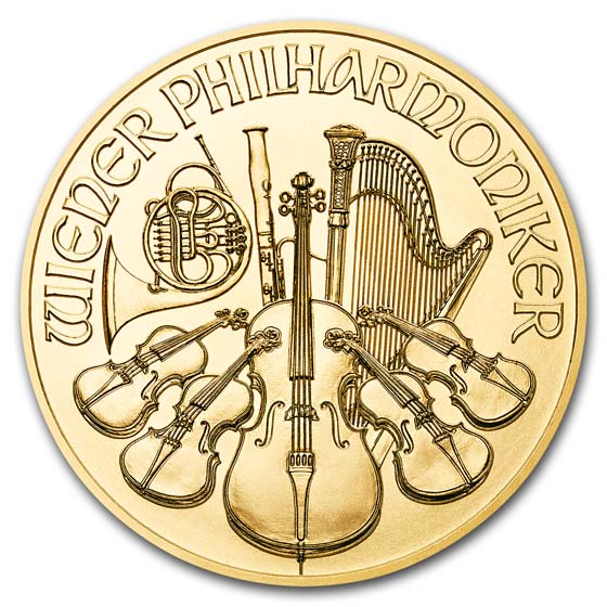 Buy 2019 Austria 1 oz Gold Philharmonic BU - Click Image to Close