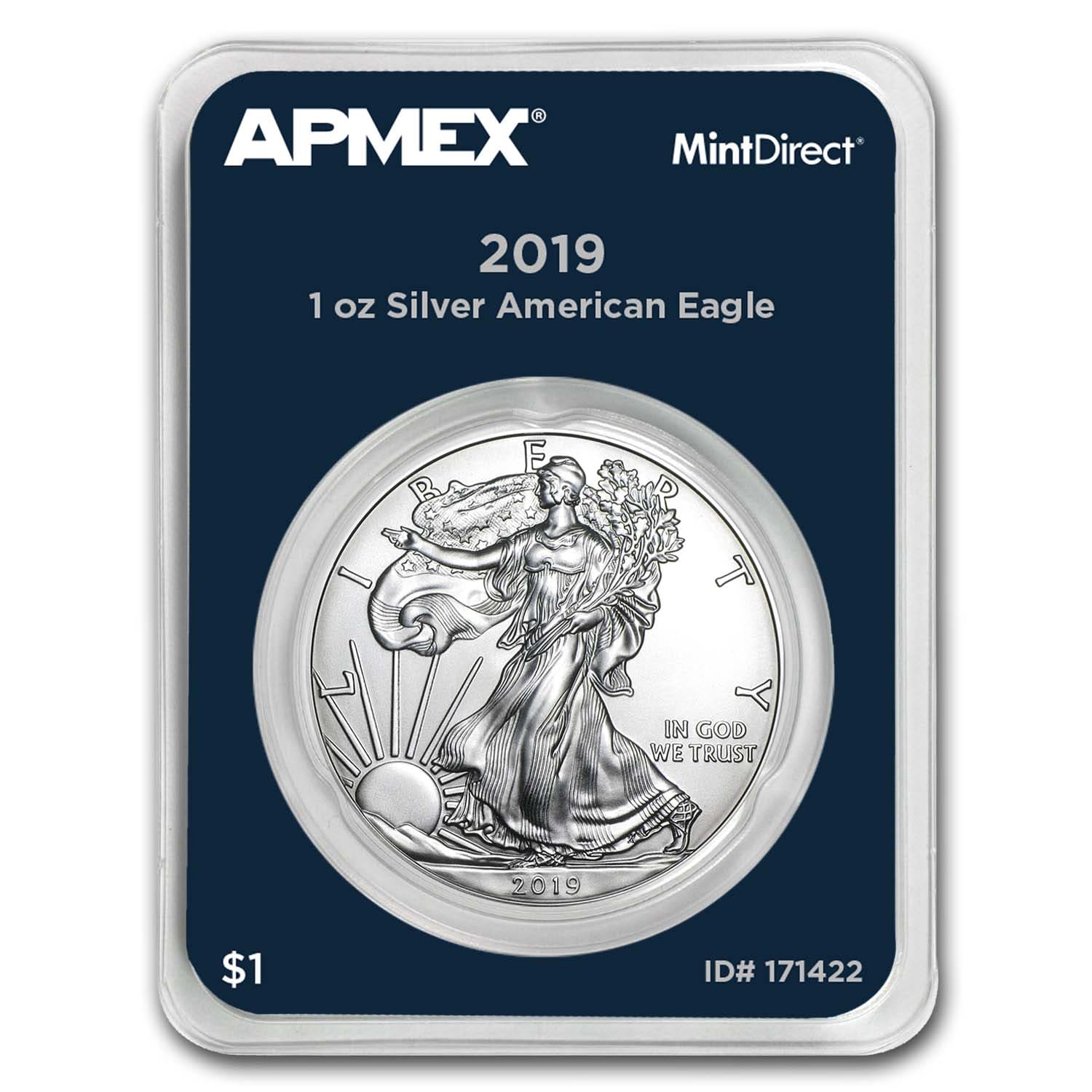 Buy 2019 1 oz American Silver Eagle (MintDirect? Single)