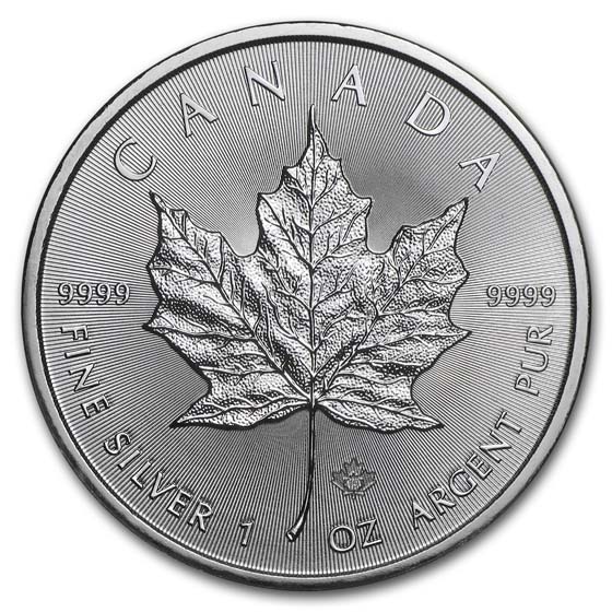 Buy 2019 Canada 1 oz Silver Maple Leaf BU - Click Image to Close