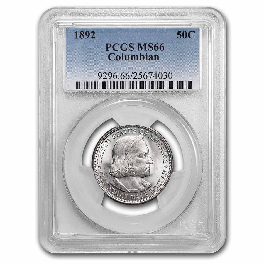 Buy 1892 Columbian Expo Half Dollar MS-66 PCGS