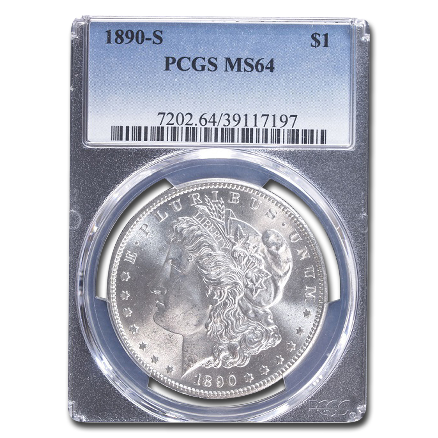 Buy 1890-S Morgan Dollar MS-64 PCGS