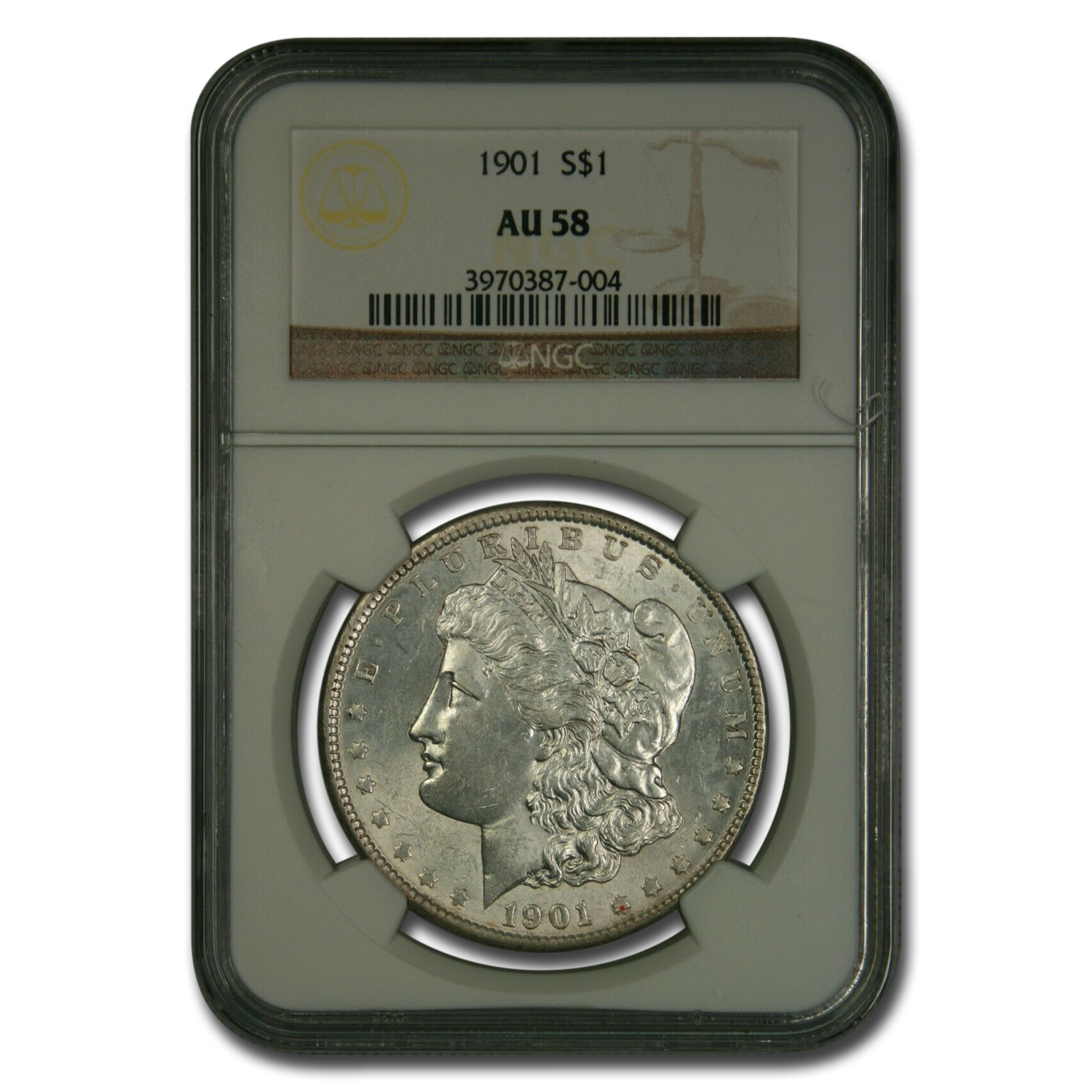 Buy 1901 Morgan Dollar AU-58 NGC