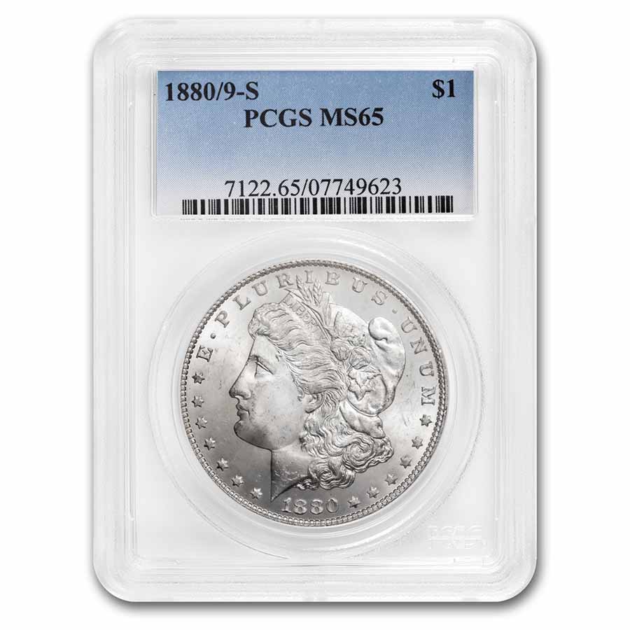 Buy 1880/9-S Morgan Dollar MS-65 PCGS