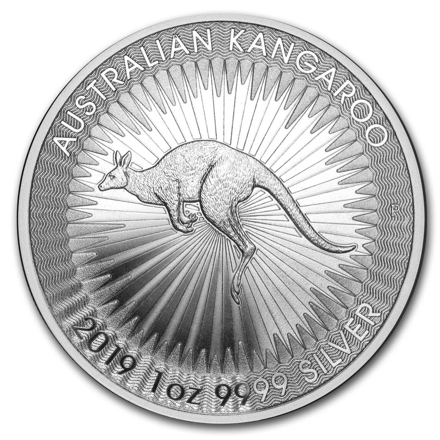 Buy 2019 Australia 1 oz Silver Kangaroo BU - Click Image to Close