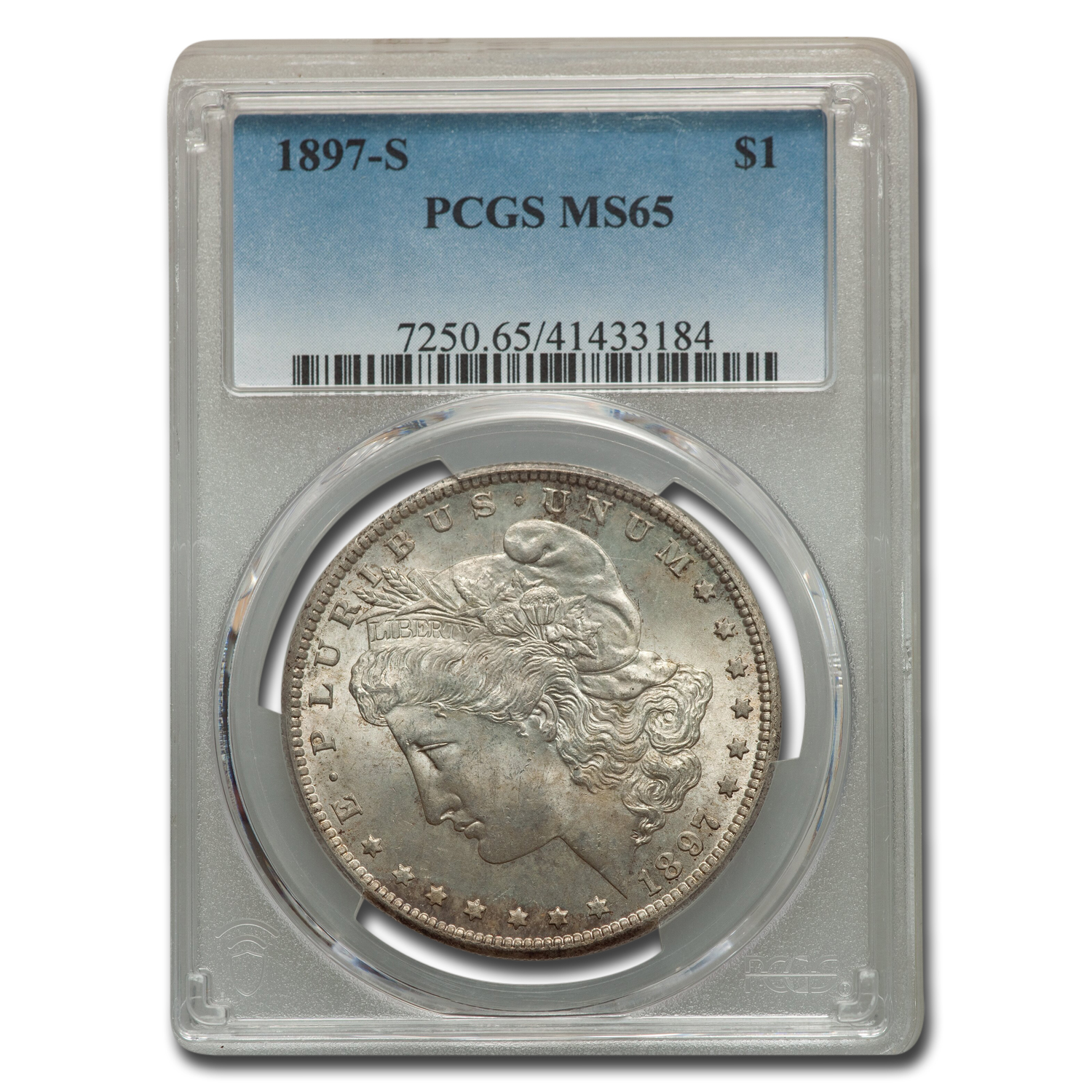 Buy 1897-S Morgan Dollar MS-65 PCGS