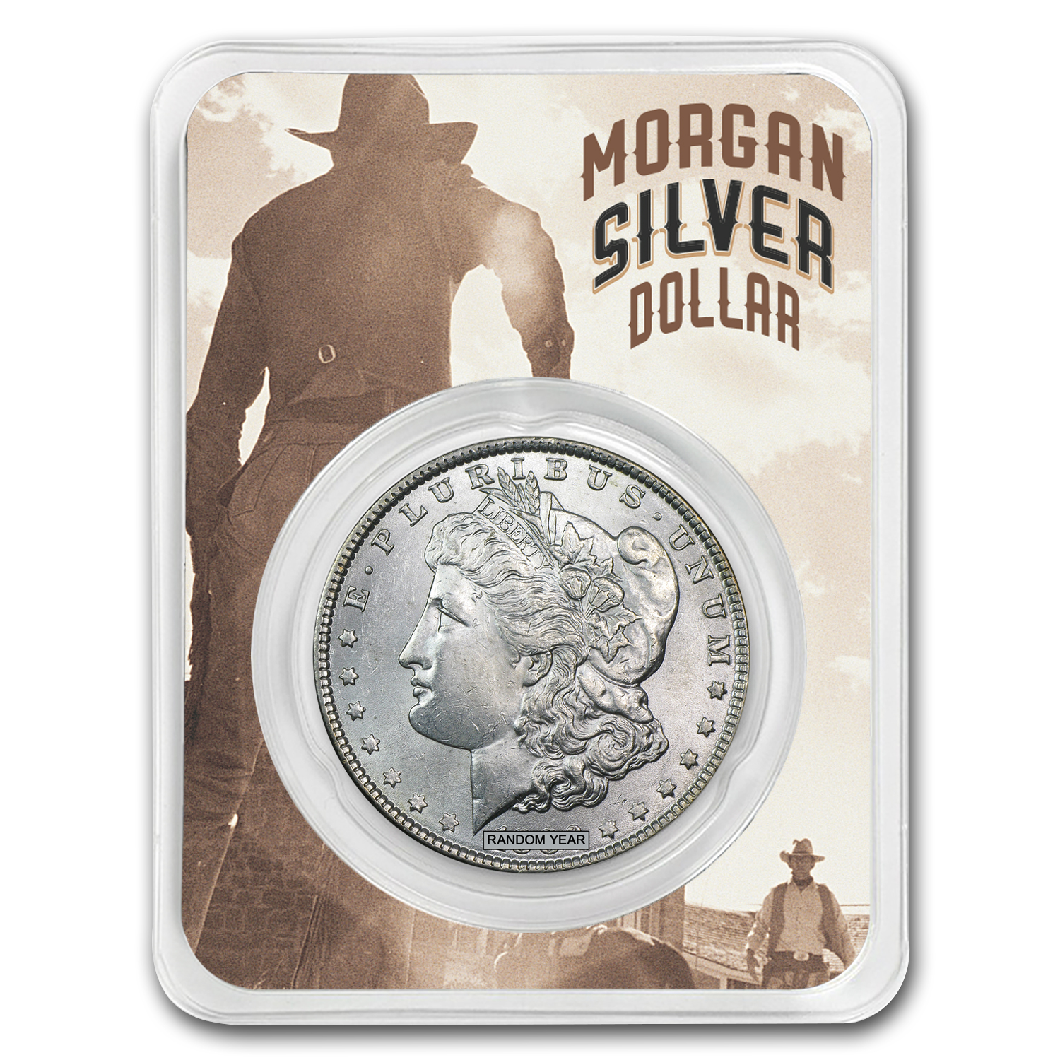 Buy 1878-1904 Morgan Silver Dollar Shootout Card BU (Random Year)