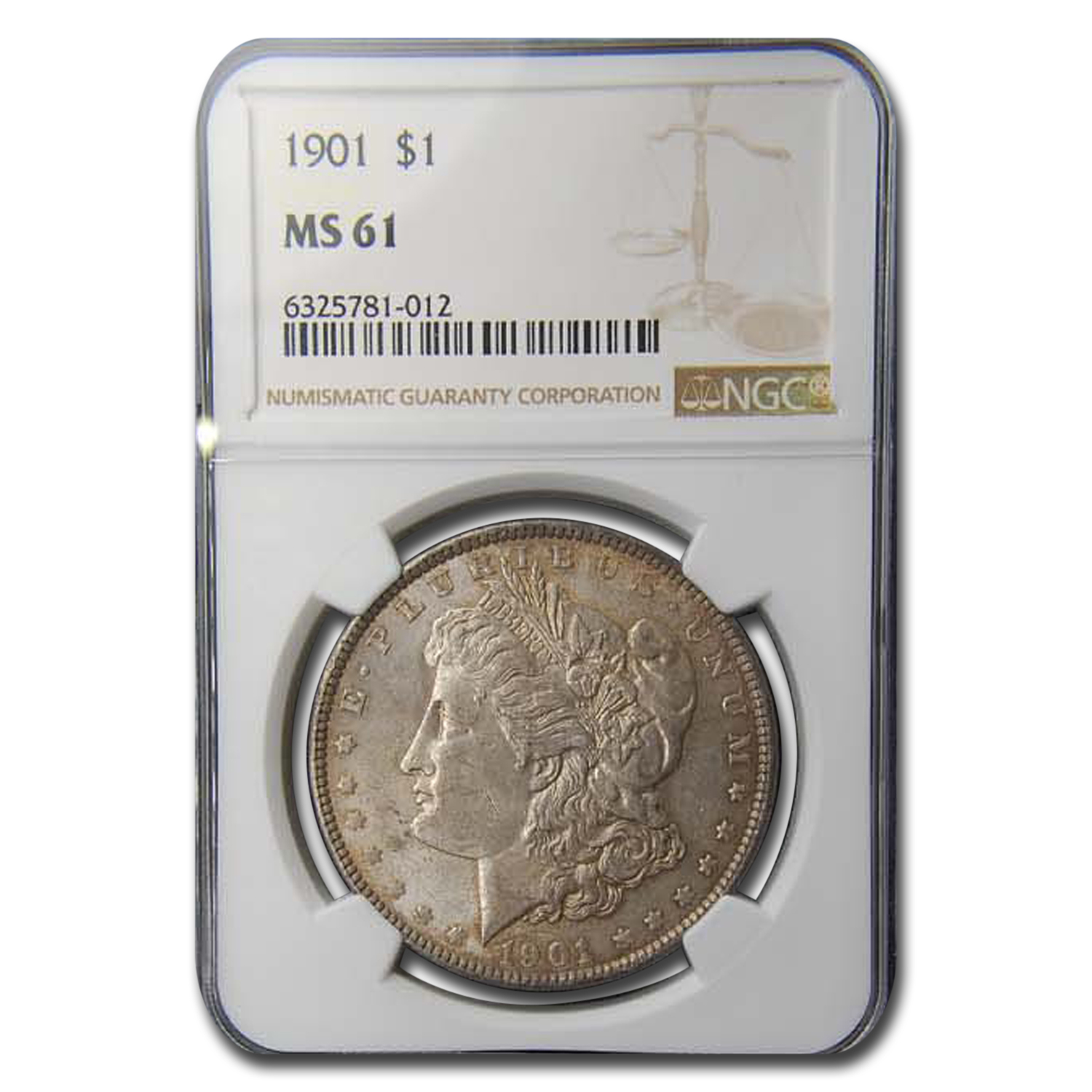 Buy 1901 Morgan Dollar MS-61 NGC