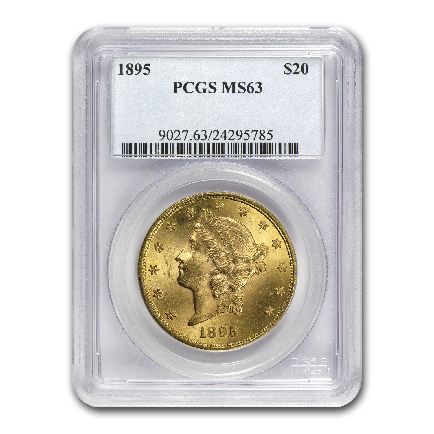 Buy 1895 $20 Liberty Gold Double Eagle MS-63 PCGS