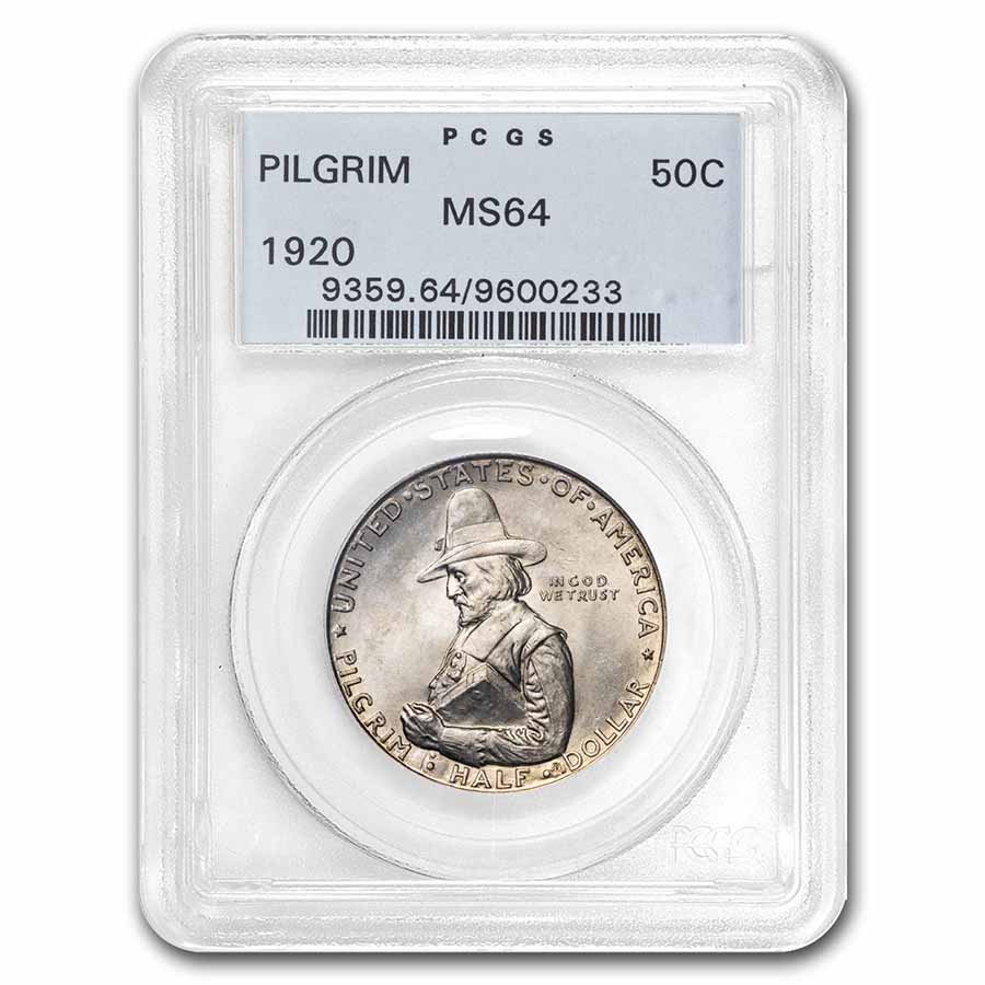 Buy 1920 Pilgrim Tercentenary Half Dollar MS-64 PCGS