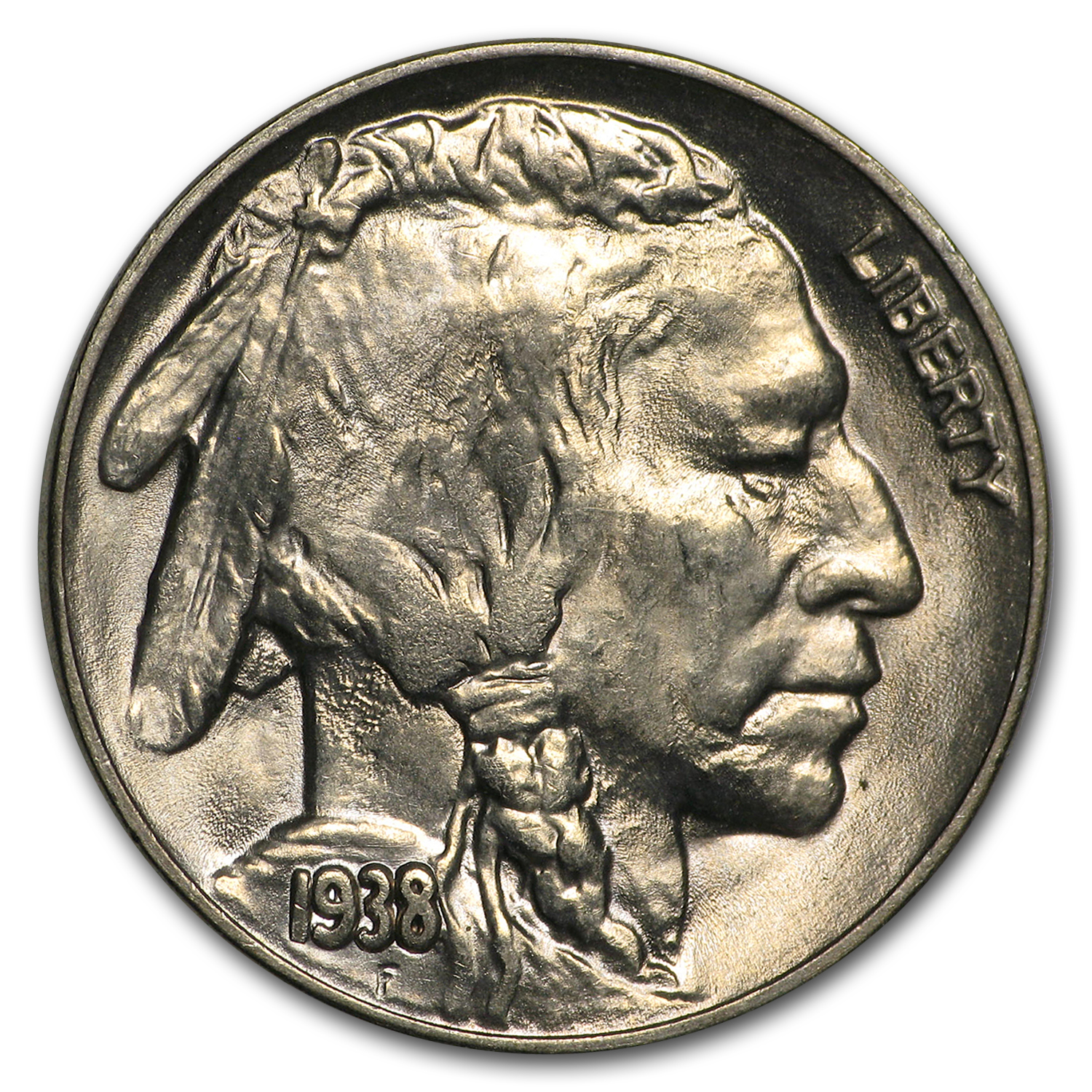 Buy 1938-D/D Buffalo Nickel BU - Click Image to Close