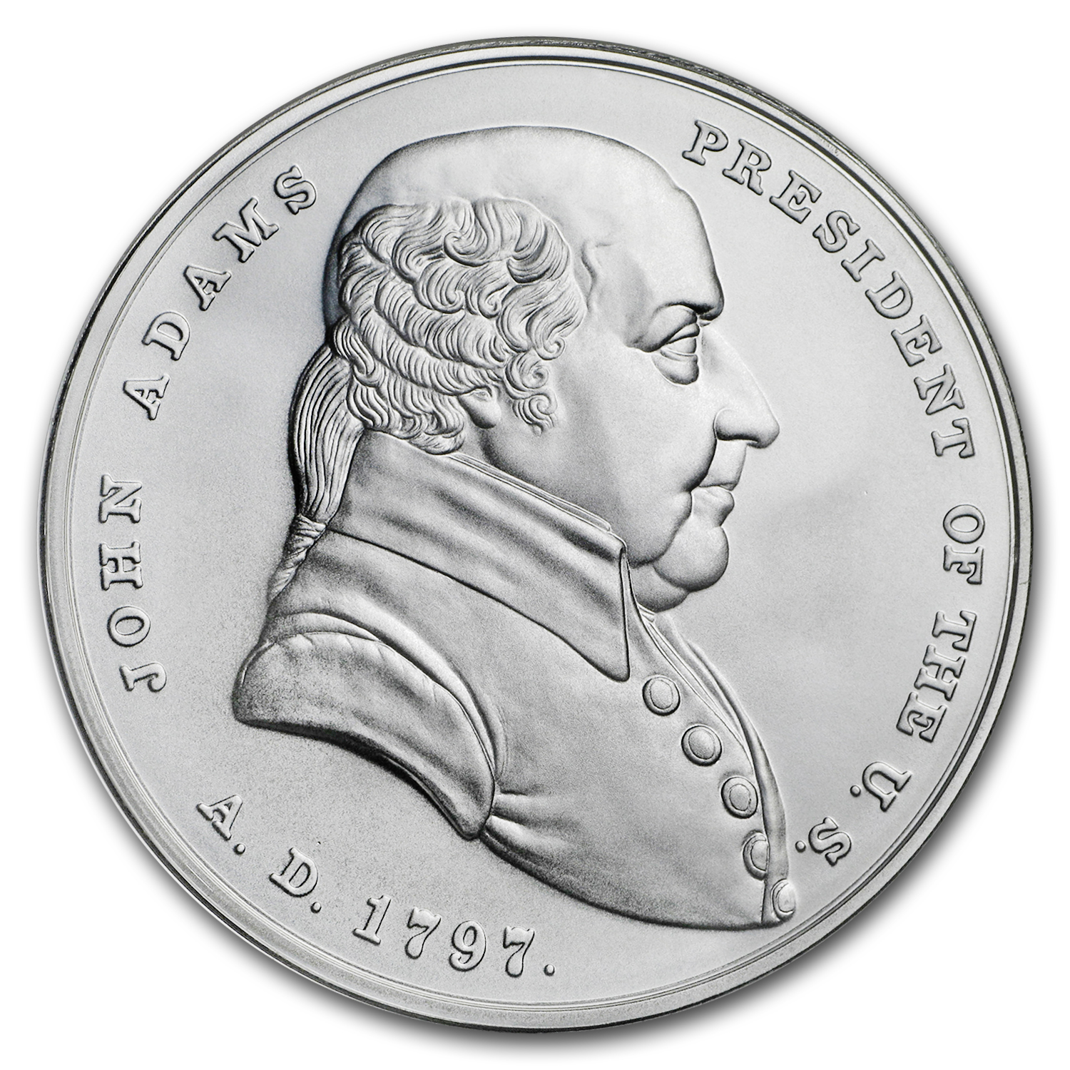 Buy U.S. Mint Silver John Adams Presidential Medal