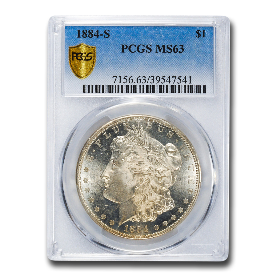 Buy 1884-S Morgan Dollar MS-63 PCGS