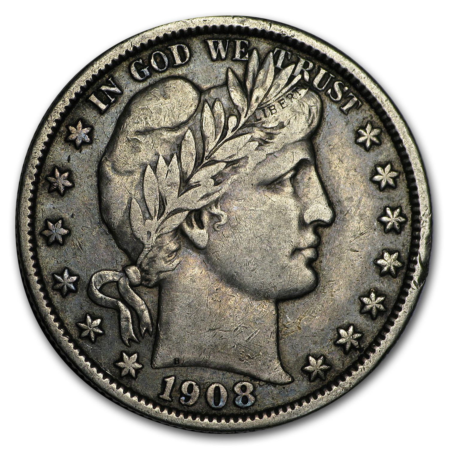 Buy 1908 Barber Half Dollar VF