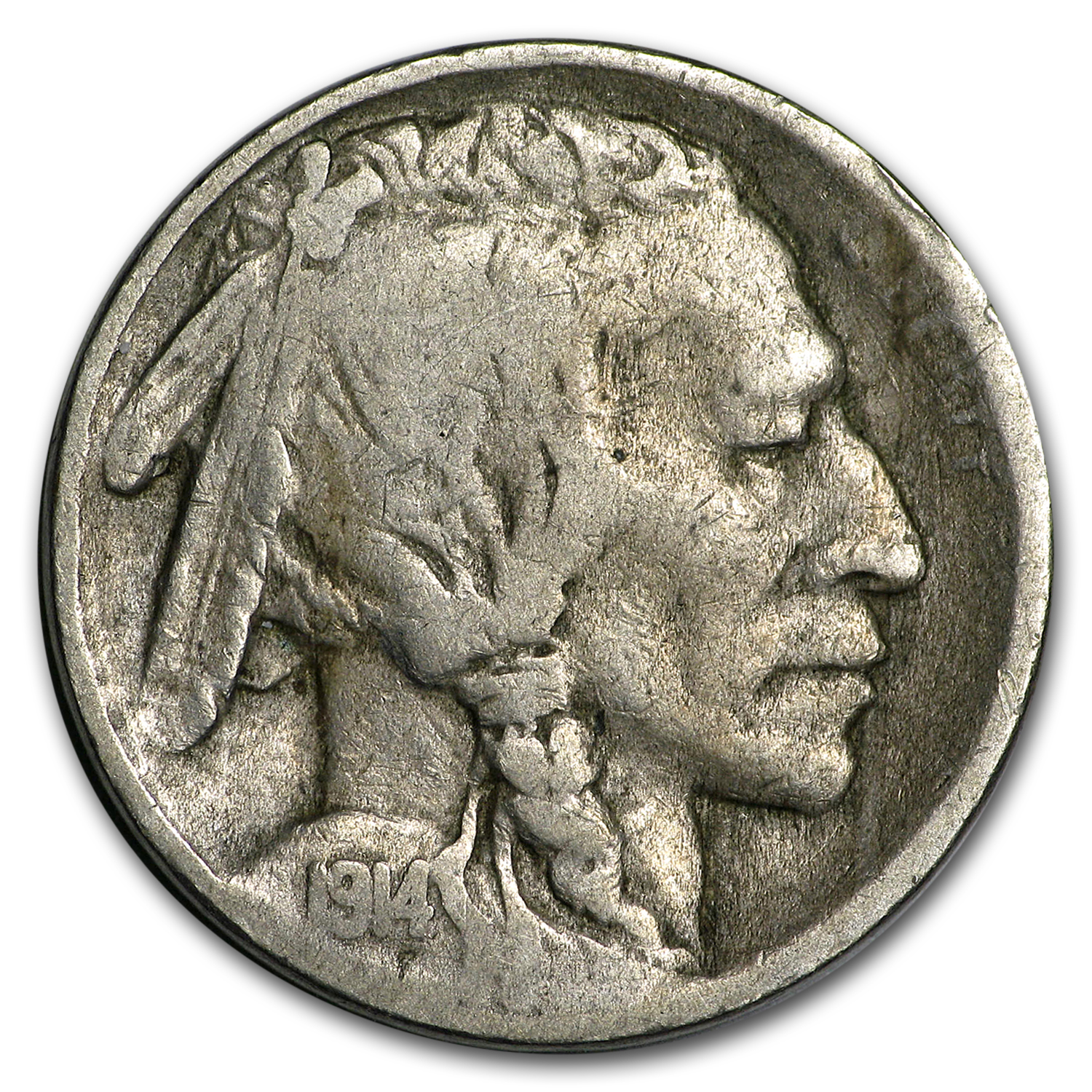 Buy 1914-D Buffalo Nickel VG