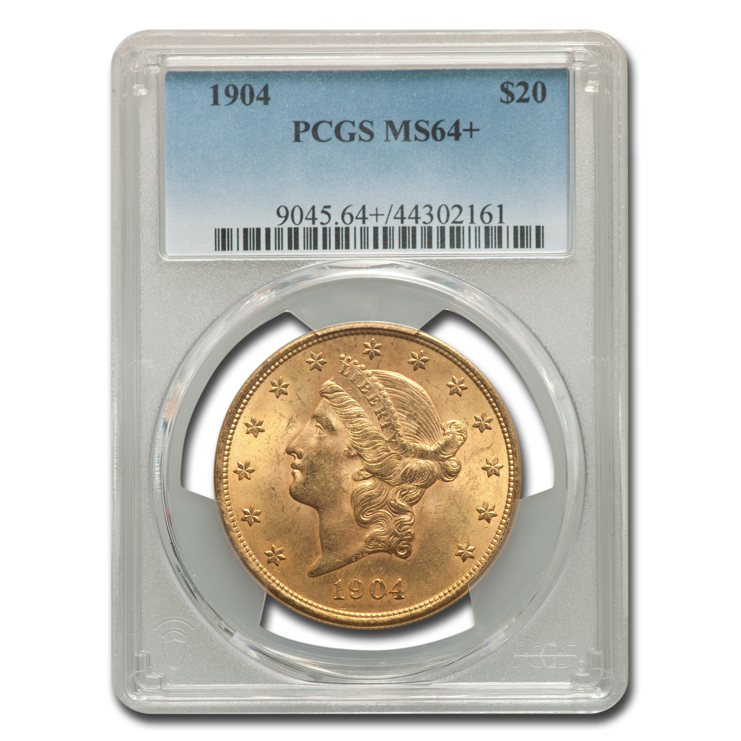 Buy 1904 $20 Liberty Gold Double Eagle MS-64+ PCGS