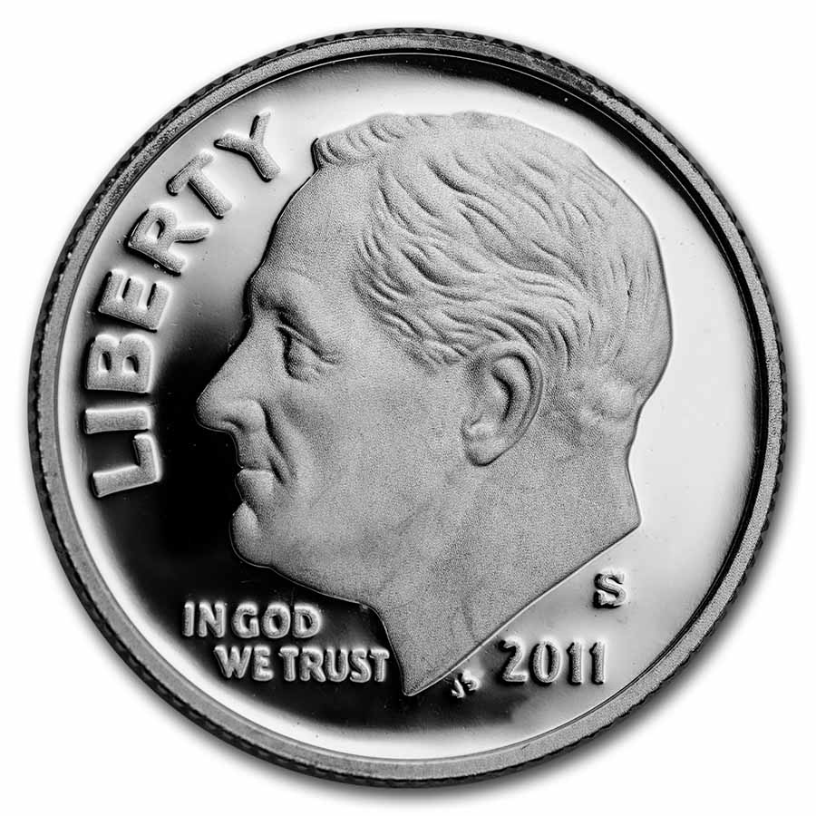 Buy 2011-S Silver Roosevelt Dime Gem Proof