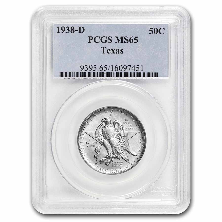 Buy 1938-D Texas Half Dollar Commem MS-65 PCGS