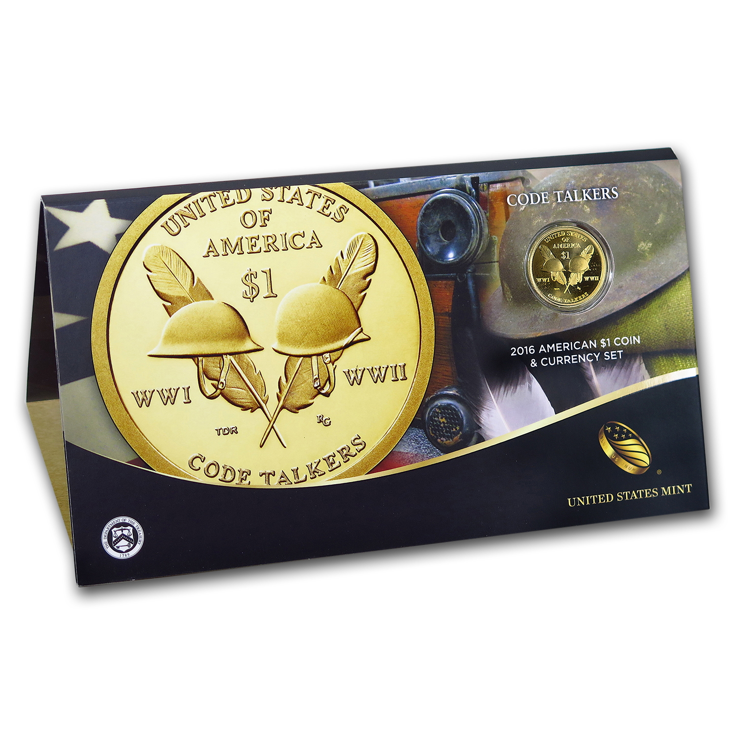 Buy 2016 U.S. Code Talkers Coin and Currency Set