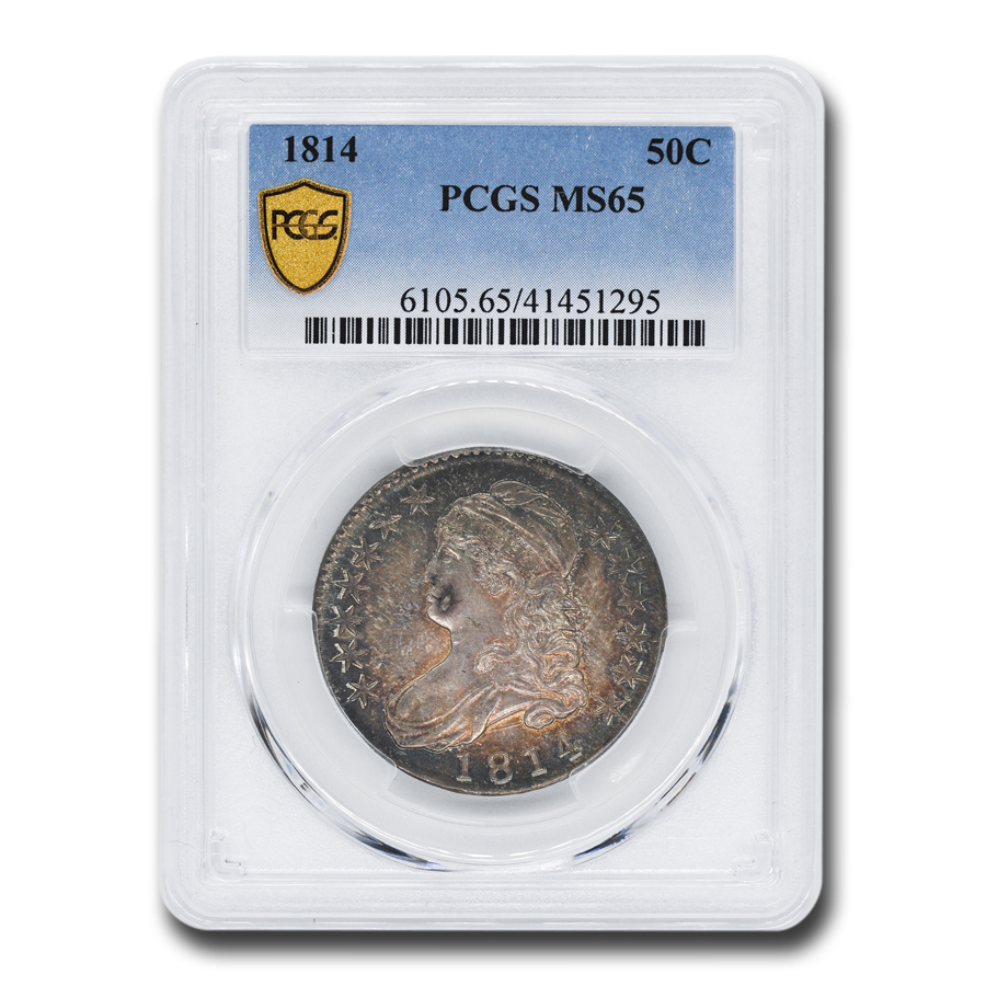 Buy 1814 Bust Half Dollar MS-65 PCGS