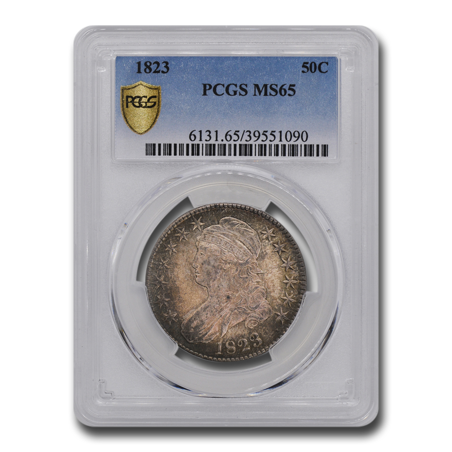 Buy 1823 Bust Half Dollar MS-65 PCGS