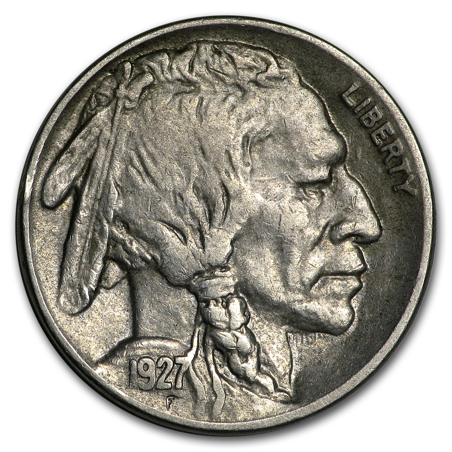 Buy 1927-S Buffalo Nickel XF - Click Image to Close
