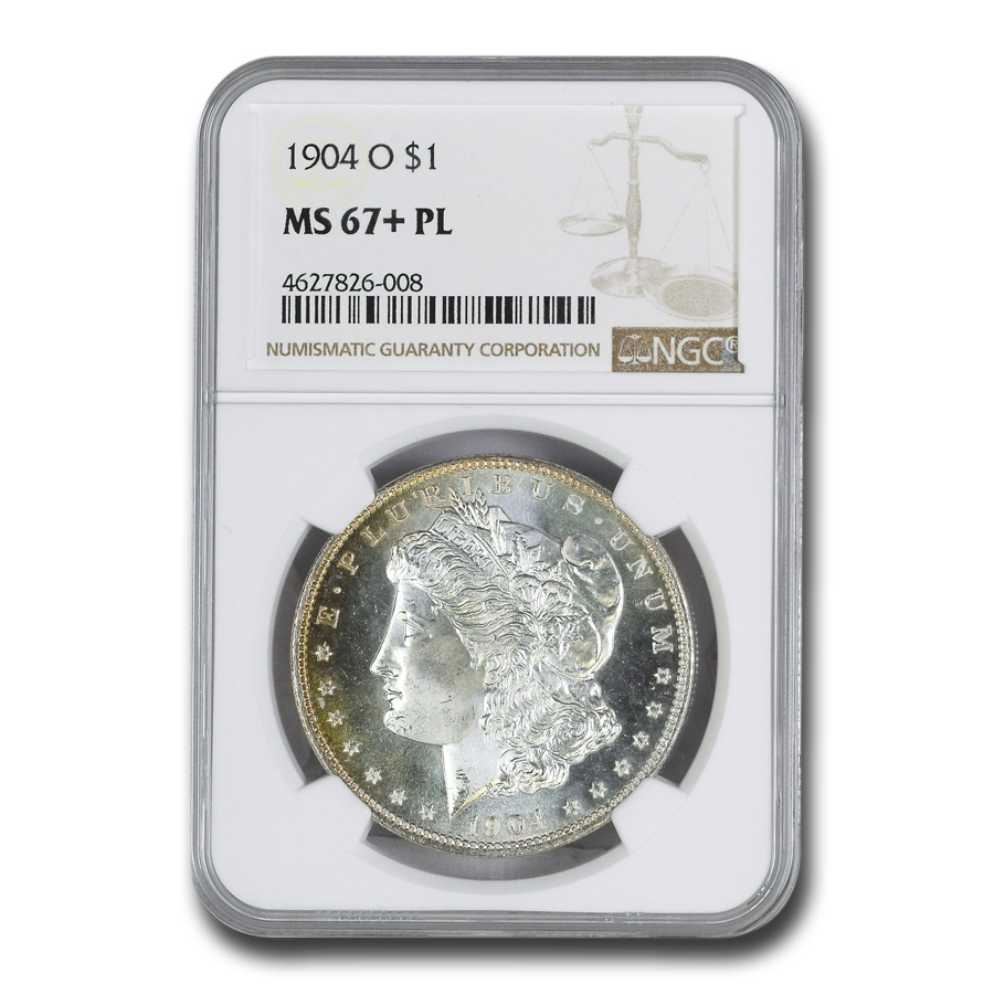 Buy 1904-O Morgan Dollar MS-67+ NGC (PL)