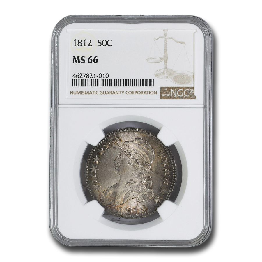 Buy 1812 Bust Half Dollar MS-66 NGC