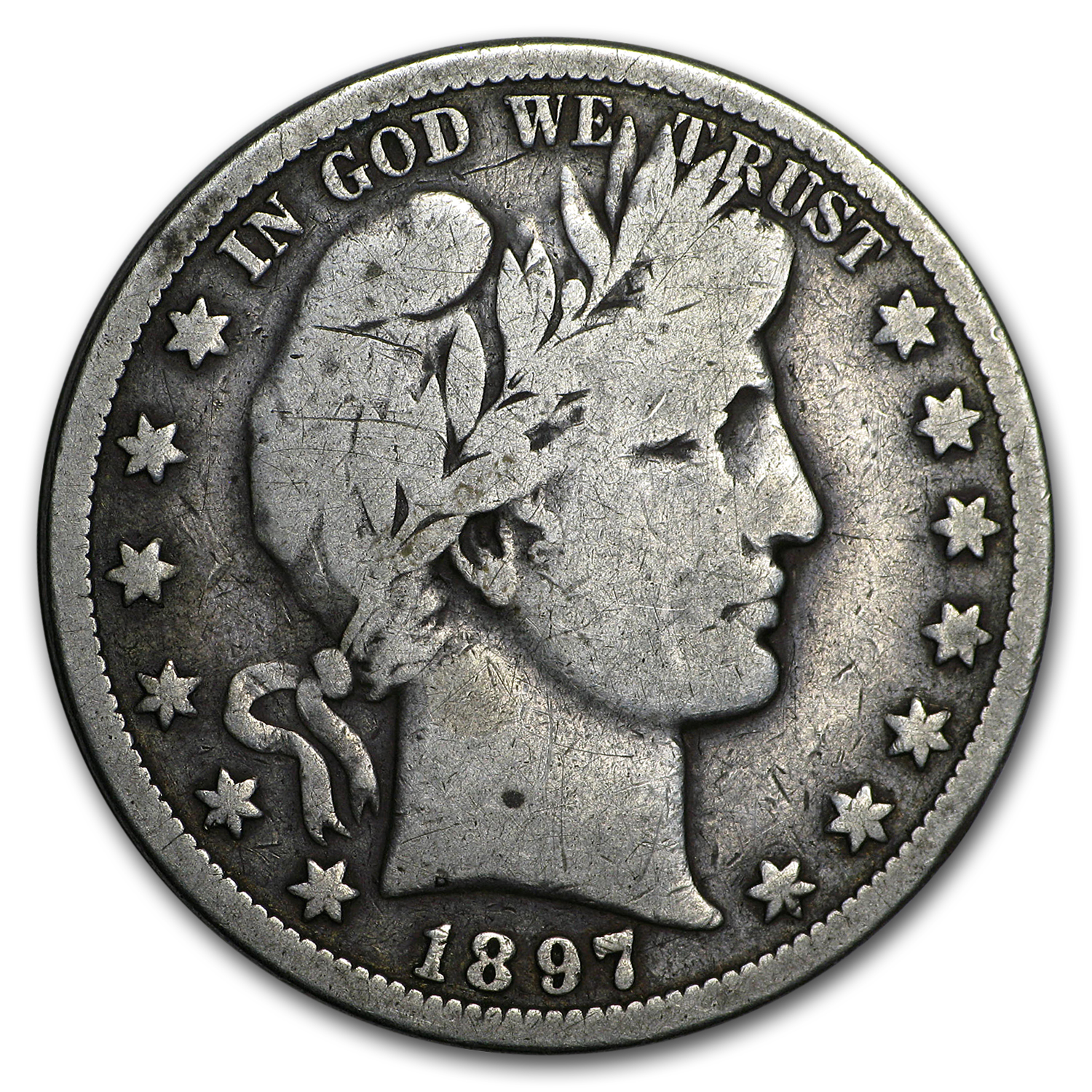 Buy 1897-O Barber Half Dollar VG