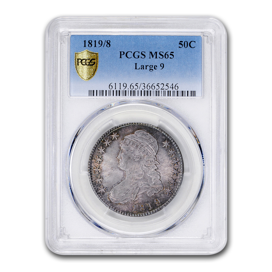 Buy 1819/8 Bust Half Dollar MS-65 PCGS (Large 9)