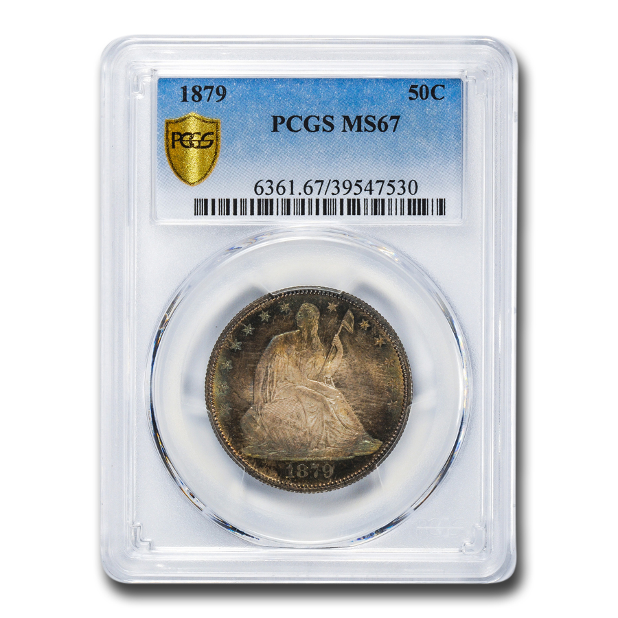 Buy 1879 Liberty Seated Half Dollar MS-67 PCGS