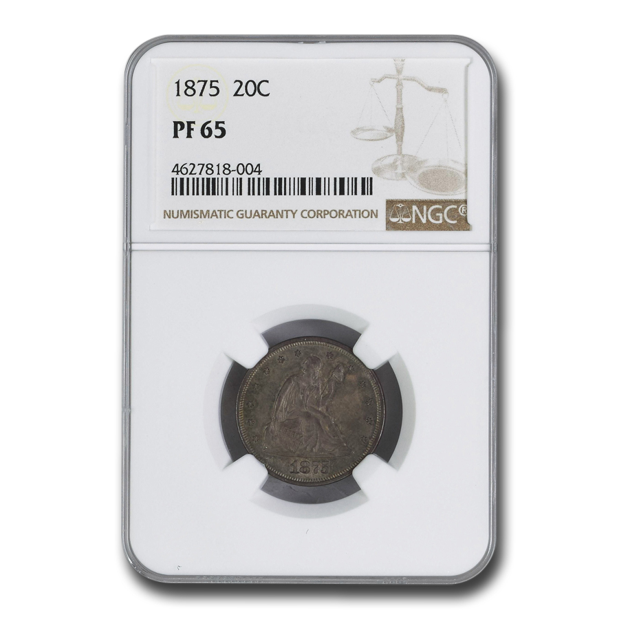 Buy 1875 Twenty Cent Piece PF-65 NGC - Click Image to Close