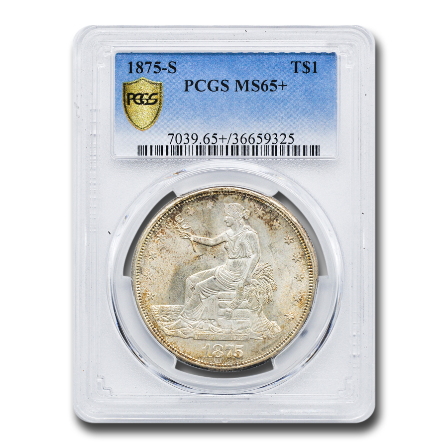 Buy 1875-S Trade Dollar MS-65+ PCGS
