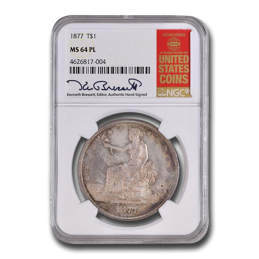 Buy 1877 Trade Dollar MS-64 NGC (PL)