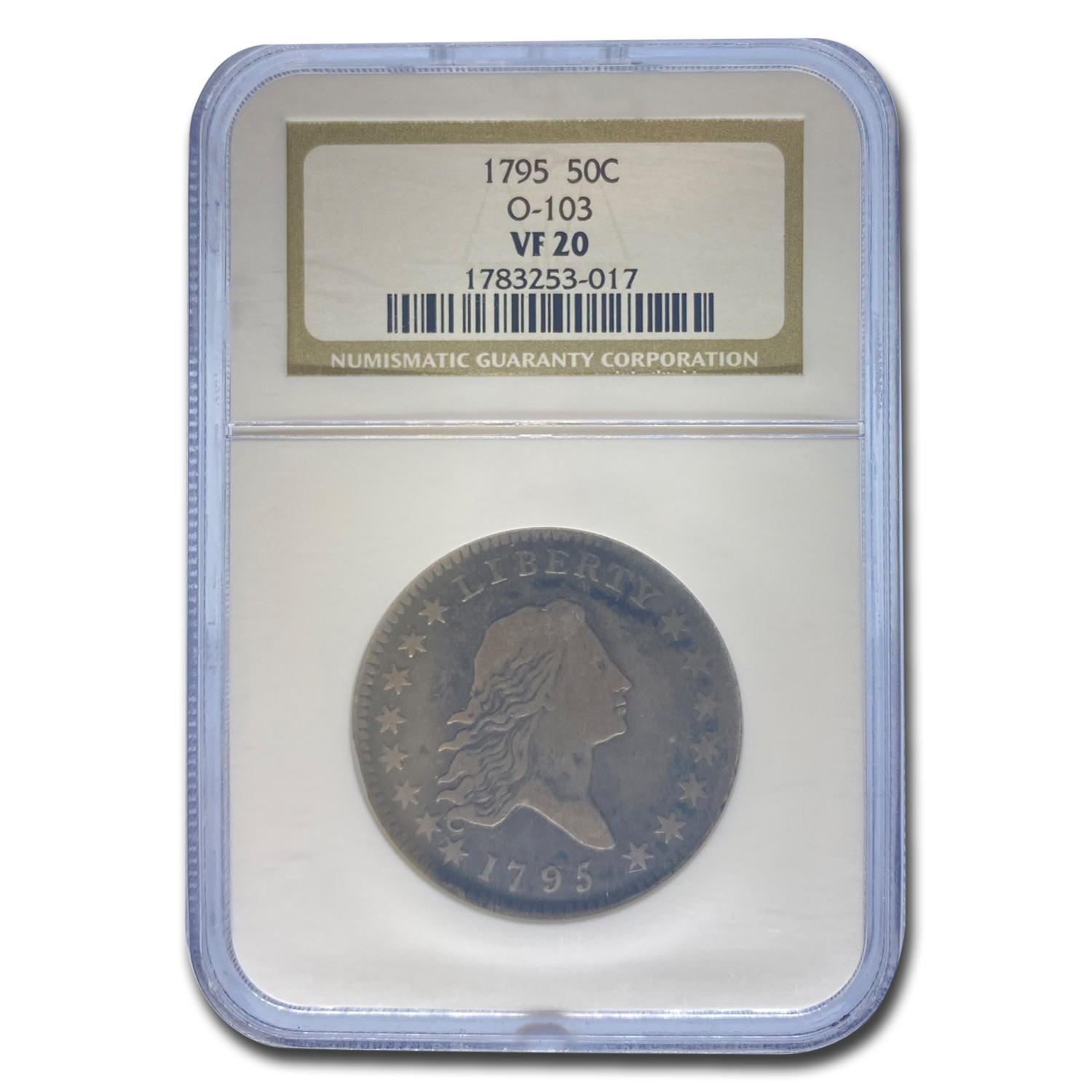 Buy 1795 Flowing Hair Half Dollar VF-20 NGC (O-103)