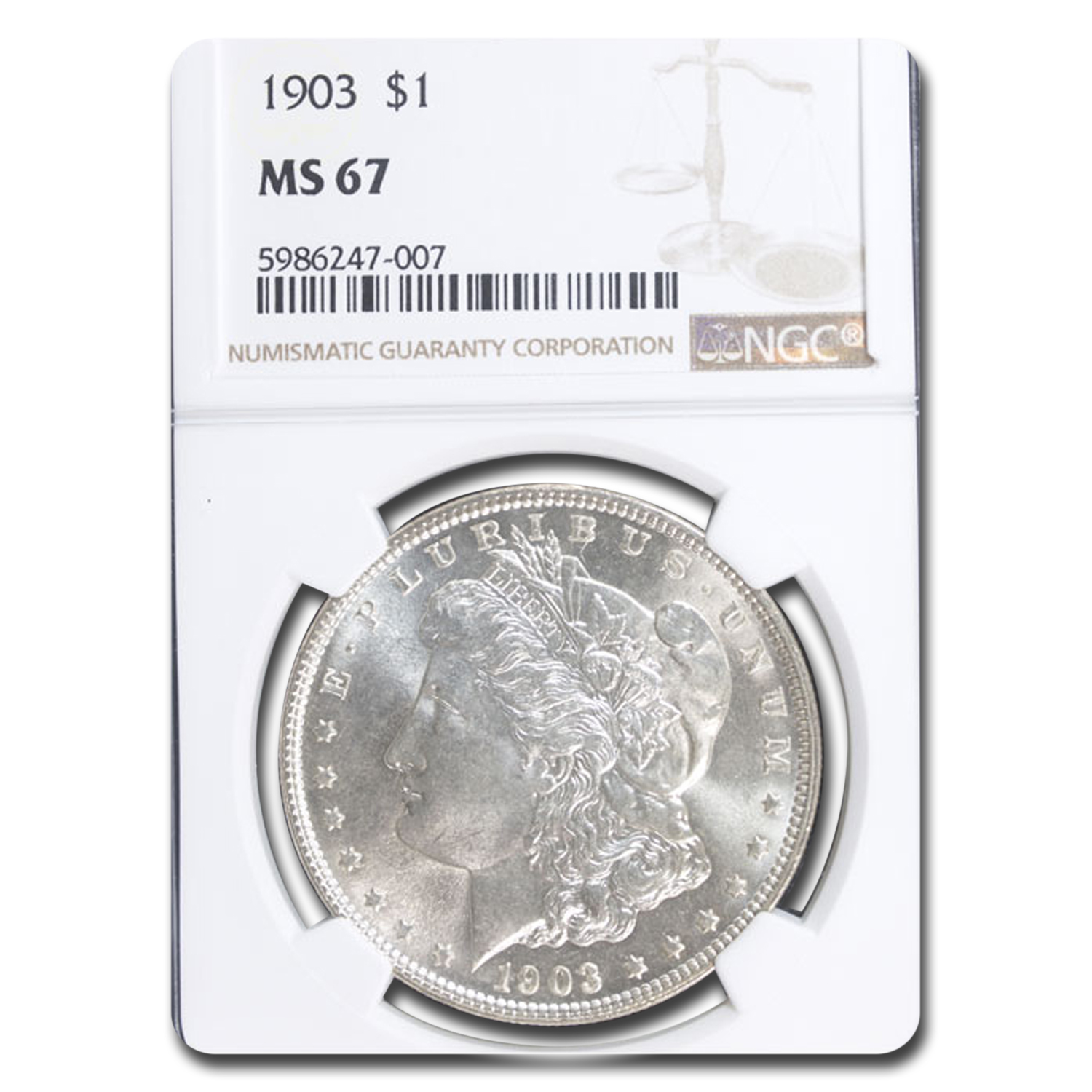 Buy 1903 Morgan Dollar MS-67 NGC
