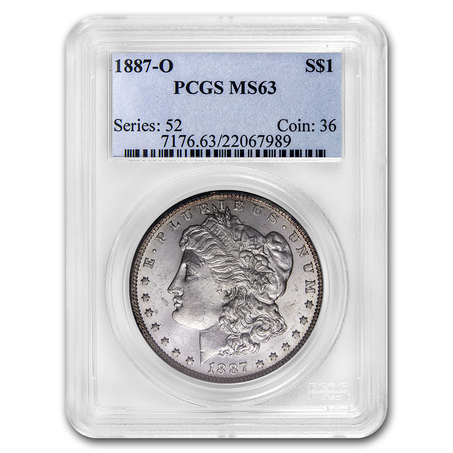 Buy 1887-O Morgan Dollar MS-63 PCGS